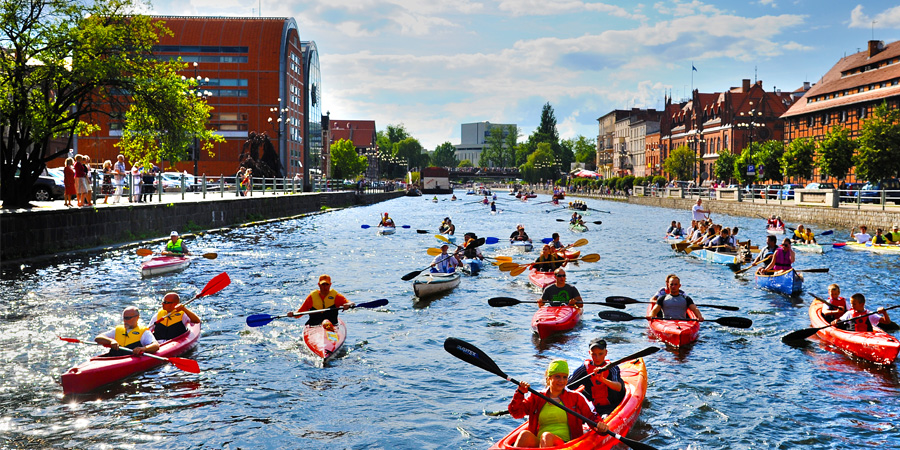 Bydgoszcz, kajaki na Brdzie, fot. Robert Sawicki